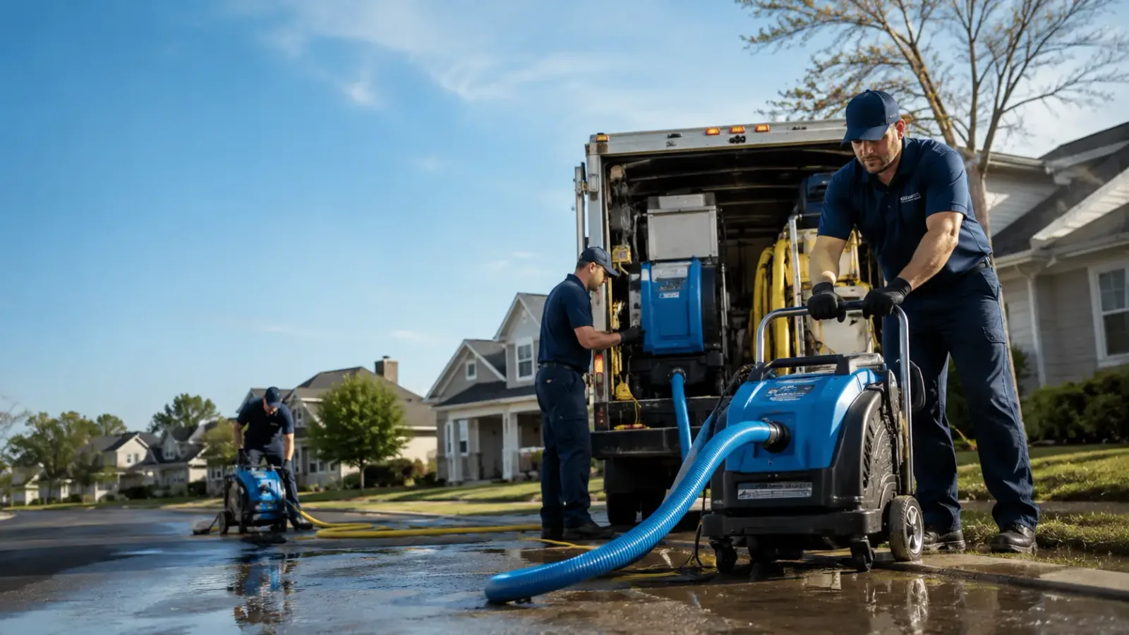 Flood Damage Cleanup in Violet Hill, AR